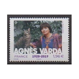 Buy this stamp of France of the year 2024 (Agnès Varda).