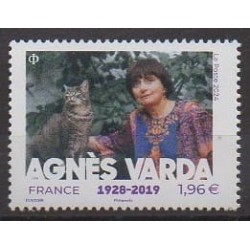 France - Poste - 2024 - Agnès Varda - Cinema