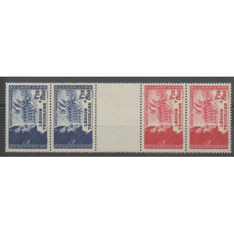 France - Poste - 1942 - No 565/566b