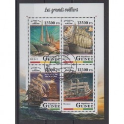 Guinée - 2018 - No 9168/9171 - Navigation - Oblitérés