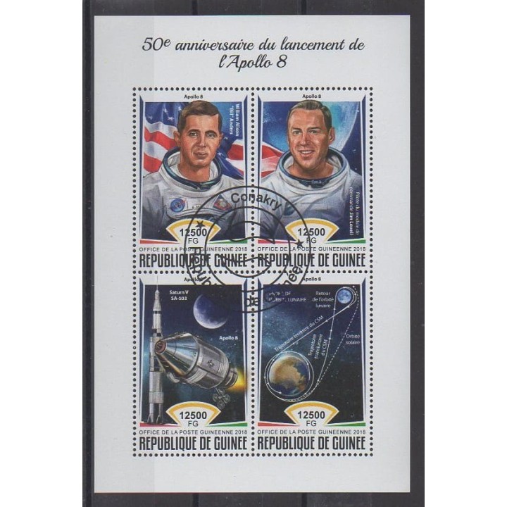 Buy this set of stamps of Guinea of the year 2018 (Nb 9320/9323). - Used