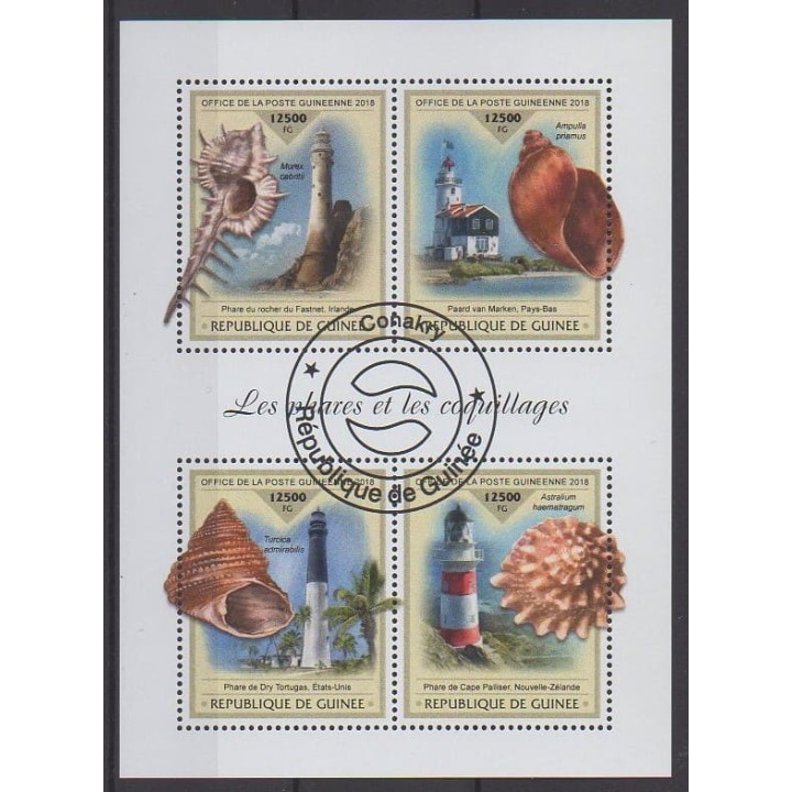 Acheter cette série de timbres de Guinée de l'année 2018 (No 9464/9467). - Oblitéré