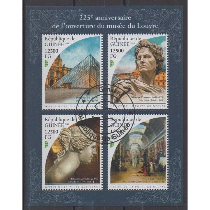Buy this set of stamps of Guinea of the year 2018 (Nb 9649/9652). - Used