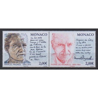Buy this stamp of Monaco of the year 2024 (Marcel Pagnol - Pierre de Monaco).