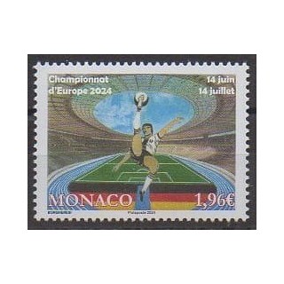 Buy this stamp of Monaco of the year 2024 (Championnat d'Europe).