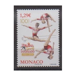 Acheter ce timbre de Monaco de l'année 2024 (Fémina sports).
