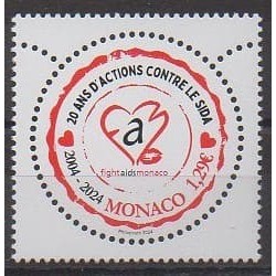 Monaco - 2024 - No 3427 - Santé ou Croix-Rouge