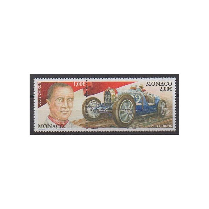 Buy this stamp of Monaco of the year 2024 (Louis Chiron).