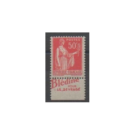 France - Varieties - 1932 - Nb 283f