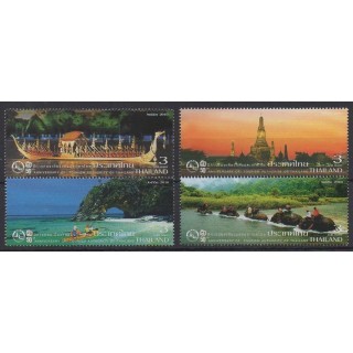 Buy this set of stamps of Thailand of the year 2010 (Nb 2691/2694).
