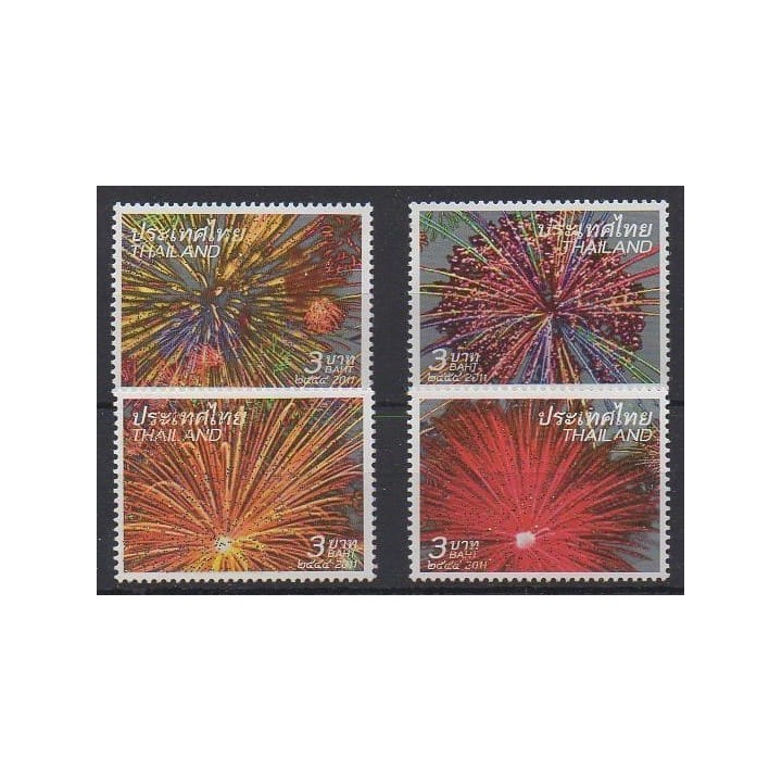 Buy this set of stamps of Thailand of the year 2011 (Nb 2917/2920).