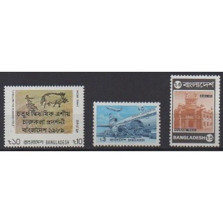 Buy this set of stamps of Bangladesh of the year 1989 (Nb 285/287).