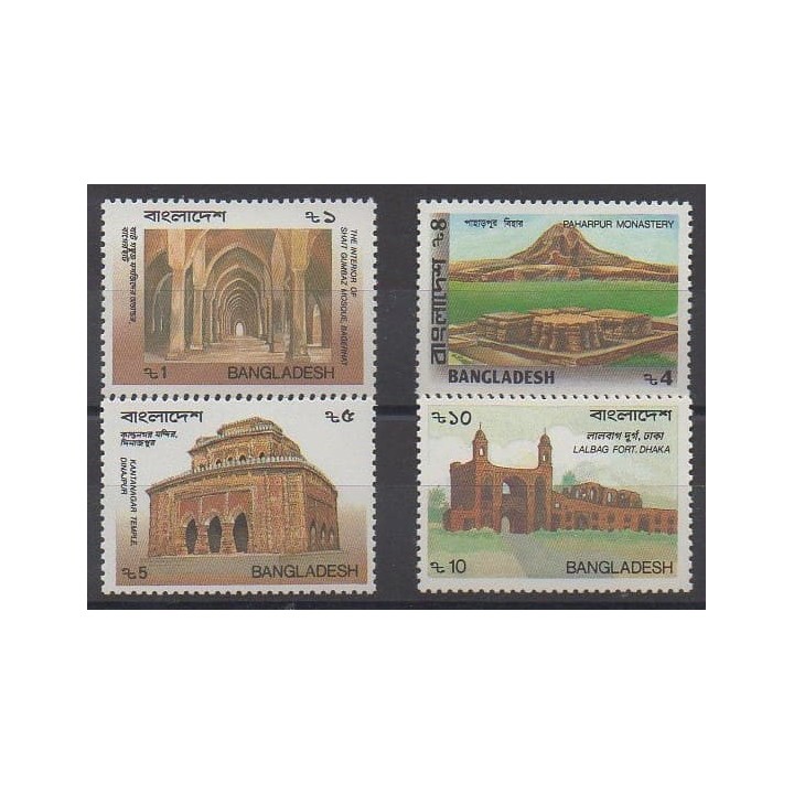 Acheter cette série de timbres du Bangladesh de l'année 1988 (No 271A/271D).