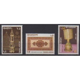 Buy this set of stamps of Bangladesh of the year 1987 (Nb 249/251).