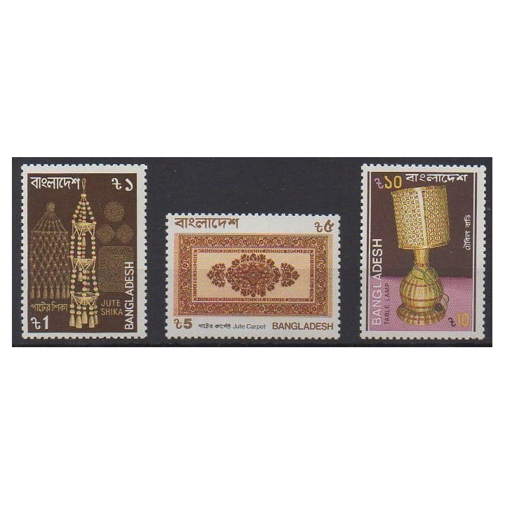 Acheter cette série de timbres du Bangladesh de l'année 1987 (No 249/251).