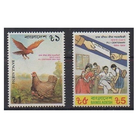 Bangladesh - 1984 - No 213/214