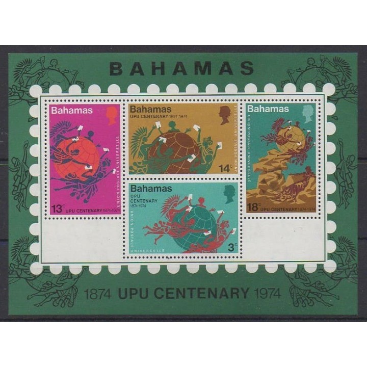 Acheter ce bloc-feuillet des Bahamas de l'année 1974 (No BF10).