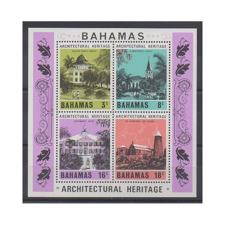 Acheter ce bloc-feuillet des Bahamas de l'année 1978 (No BF23).