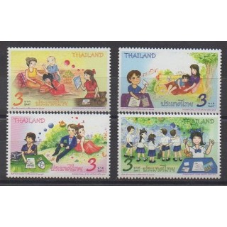 Acheter cette série de timbres de Thaïlande de l'année 2012 (No 3031/3034).