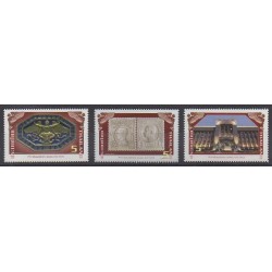 Thailand - 2013 - Nb 3095/3097 - Postal Service - Stamps on stamps
