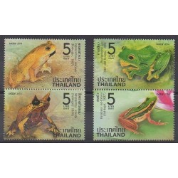 Thaïlande - 2014 - No 3189/3192 - Animaux