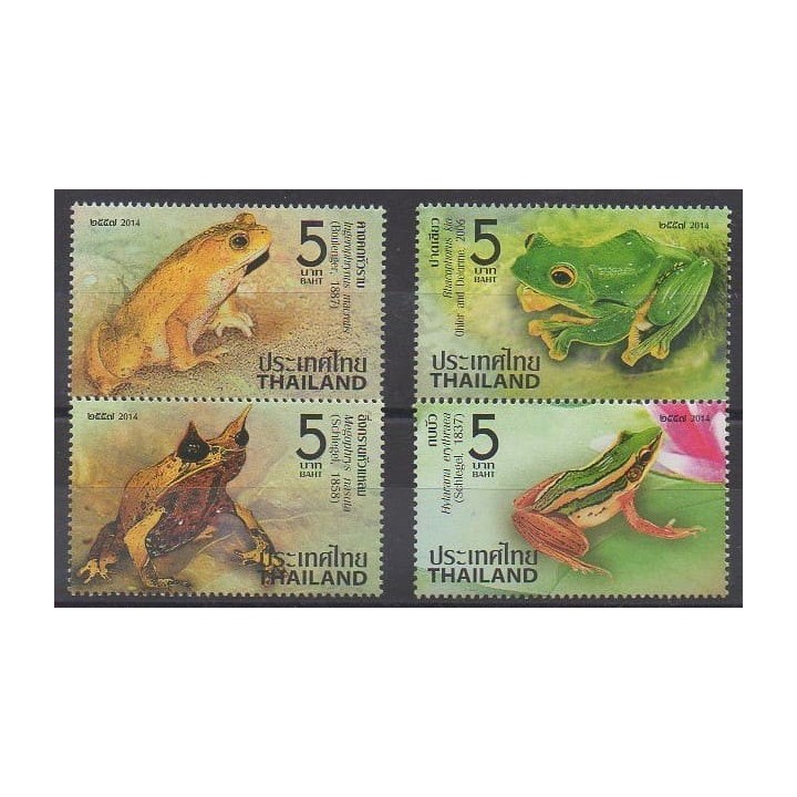 Buy this set of stamps of Thailand of the year 2014 (Nb 3189/3192).