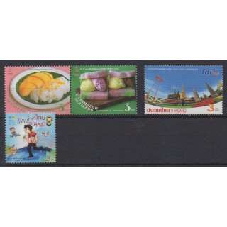 Acheter cette série de timbres de Thaïlande de l'année 2015 (No 3272/3275).