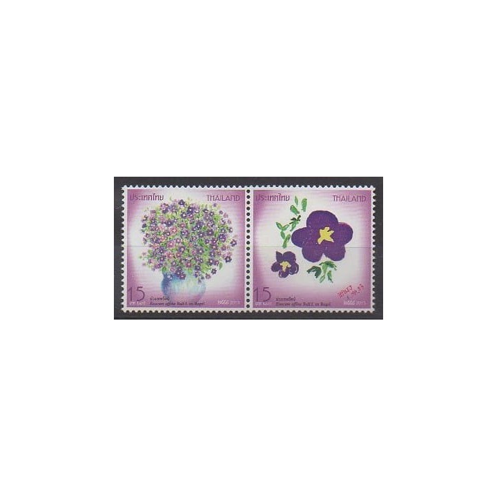 Buy this set of stamps of Thailand of the year 2015 (Nb 3282/3283).