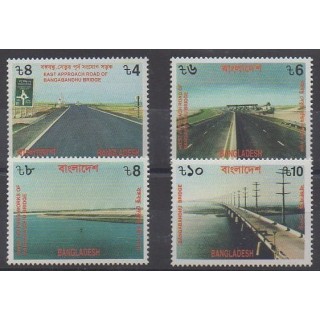 Buy this set of stamps of Bangladesh of the year 1998 (Nb 592/595).