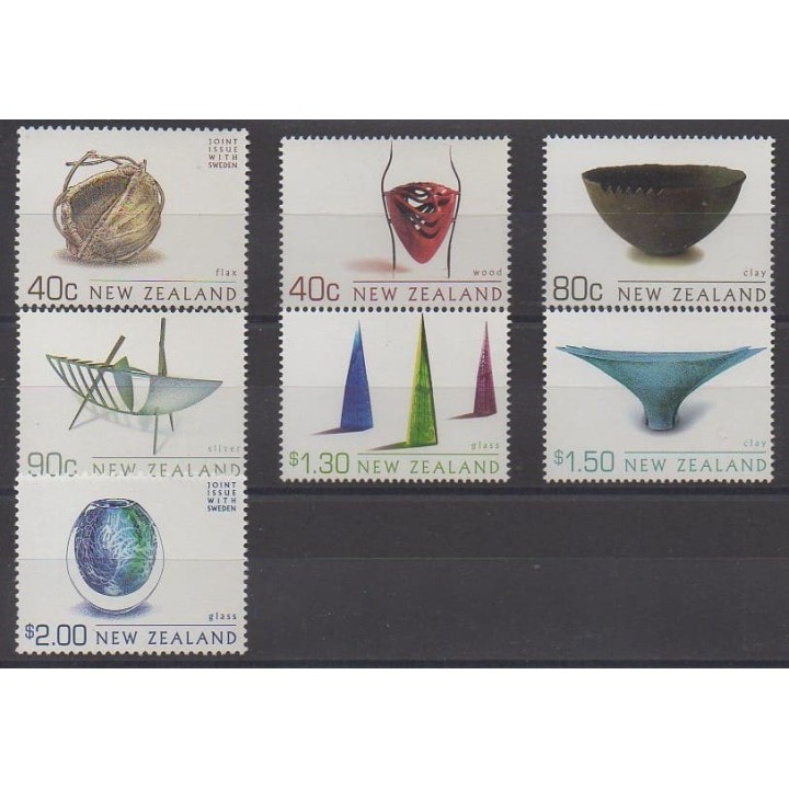 Acheter cette série de timbres de Nouvelle-Zélande de l'année 2002 (No 1912A/1912G).