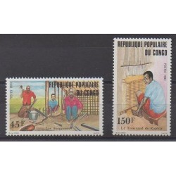 Congo (République du) - 1983 - No 697 et 701 - Artisanat ou métiers