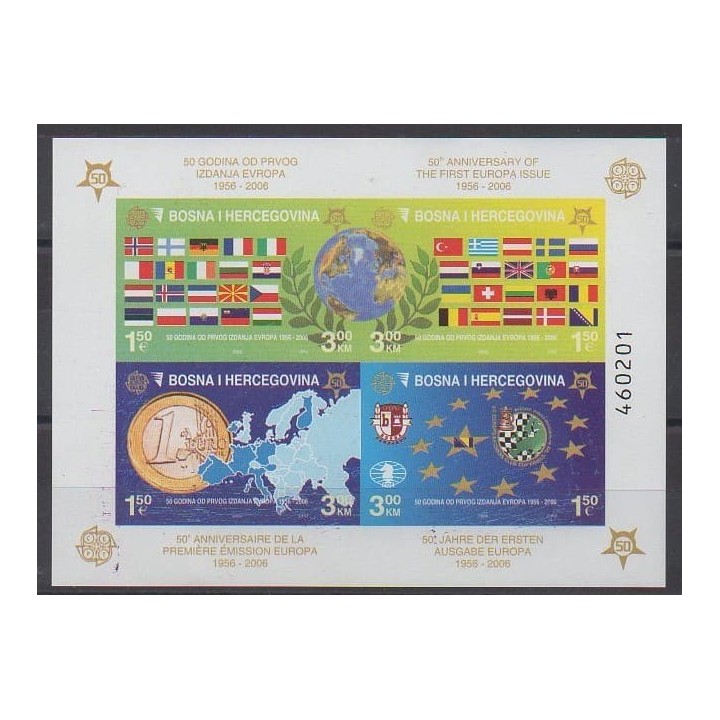 Acheter ce bloc-feuillet de Bosnie-Herzégovine de l'année 2005 (No BF27ND).