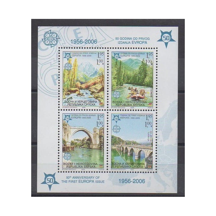 Buy this souvenir sheet  of Bosnia and Herzegovina of the year 2005 (Nb BF13).