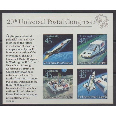 États-Unis - 1989 - No BF22 - Service postal