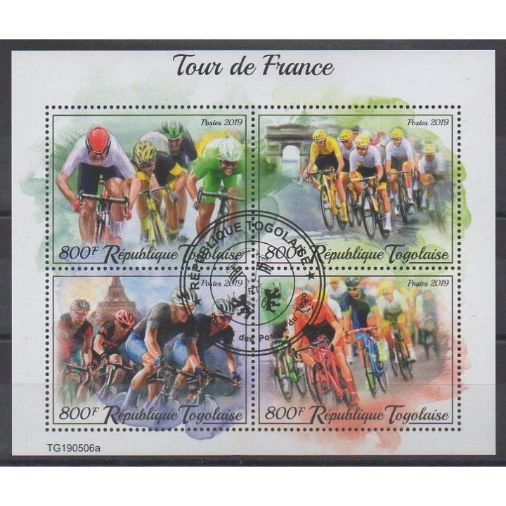 Acheter cette série de timbres du Togo de l'année 2019 (No 7594/7597). - Oblitéré