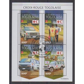 Buy this set of stamps of Togo of the year 2019 (Nb 7311/7314). - Used