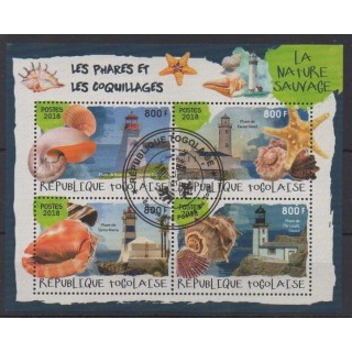 Acheter cette série de timbres du Togo de l'année 2018 (No 6392/6395). - Oblitéré