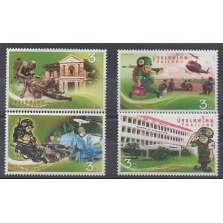Acheter cette série de timbres de Thaïlande de l'année 2009 (No 2642/2645).