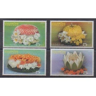 Buy this set of stamps of Thailand of the year 2007 (Nb 2357/2360).