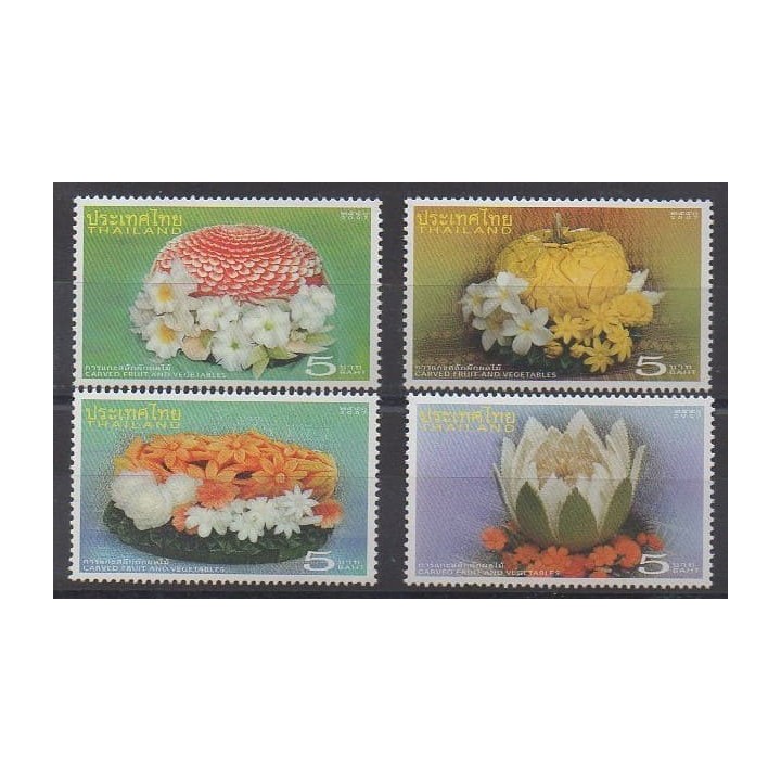 Acheter cette série de timbres de Thaïlande de l'année 2007 (No 2357/2360).