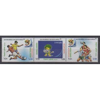 Acheter cette série de timbres du Bangladesh de l'année 2010 (No 880/882).