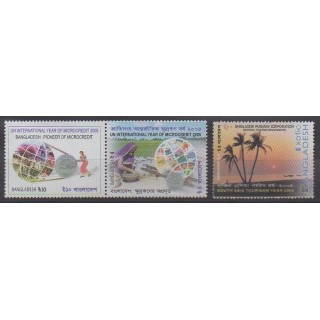 Acheter cette série de timbres du Bangladesh de l'année 2005 (No 759/761).