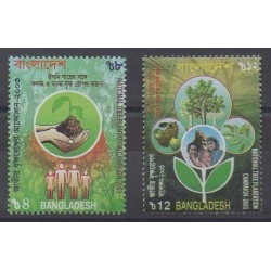 Bangladesh - 2003 - Nb 724/725 - Trees