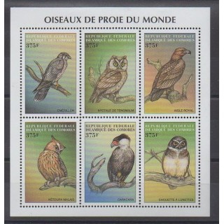 Acheter cette série de timbres des Comores de l'année 1999 (No 873/878).