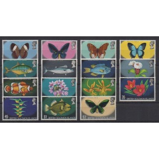 Acheter cette série de timbres des îles Salomon de l'année 1972 (No 213/227).