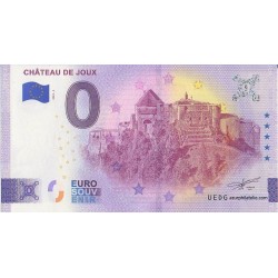 Billet souvenir - 25 - Château de Joux - 2024-3