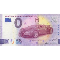 Euro banknote memory - 68 - Musée national de l'automobile - Bugatti Veyron - 2024-5