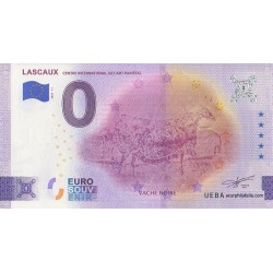 Euro banknote memory - 24 - Lascaux - La vache noire - 2024-11