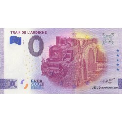 Euro banknote memory - 07 - Train de l'Ardeche - 2024-1