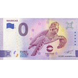 Euro banknote memory - 62 - Nausicaá - La tortue - 2024-10